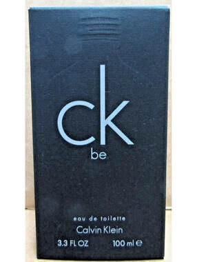 New in Box Calvin Klein CK Be Eau de Toilette Spray 3.3 fl oz 100ml Unisex